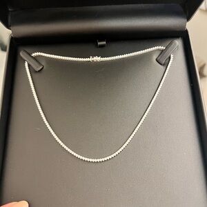 Estate Tennis Necklace